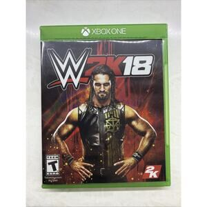 WWE 2K18 (Microsoft Xbox One, 2017) Tested Working Complete CIB